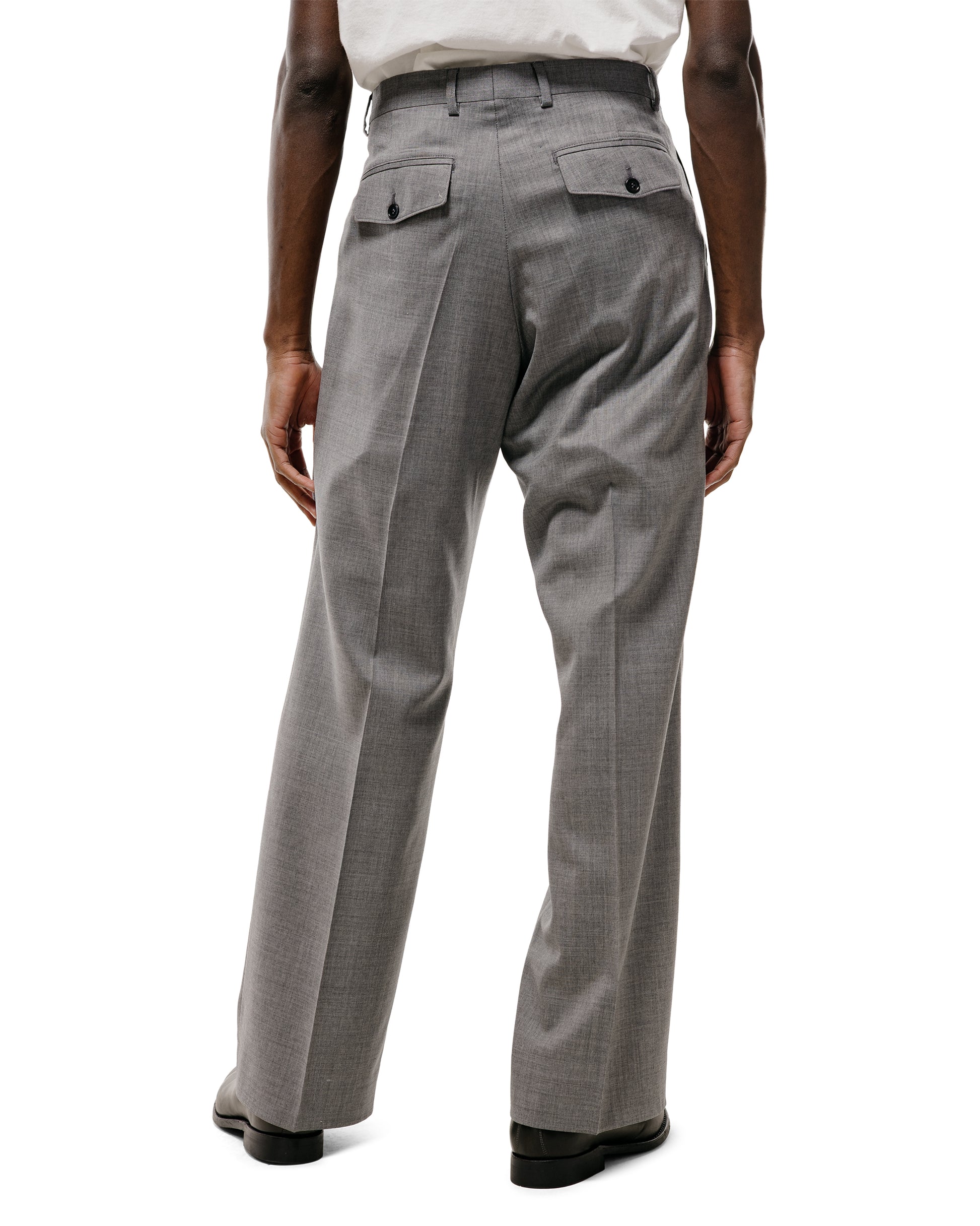 lost & found Sunflower Sunflower Wide Pleated Trouser 820 Grey Melange