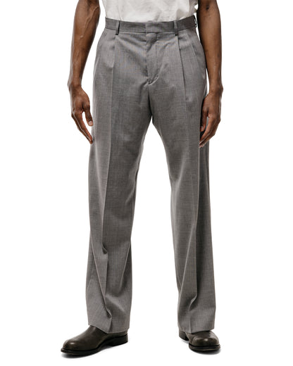 lost & found Sunflower Sunflower Wide Pleated Trouser 820 Grey Melange