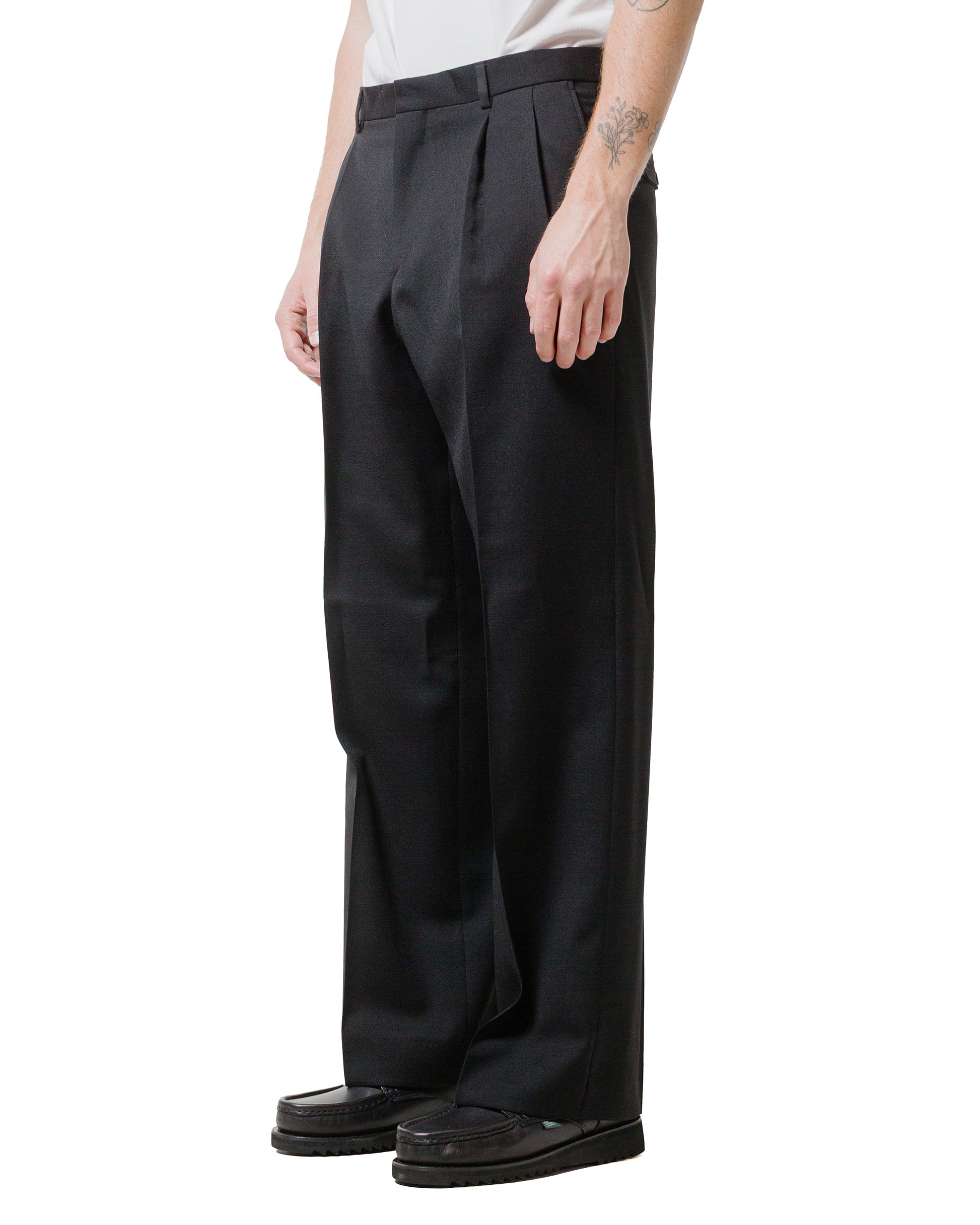 lost & found Sunflower Sunflower Wide Pleated Trouser Black