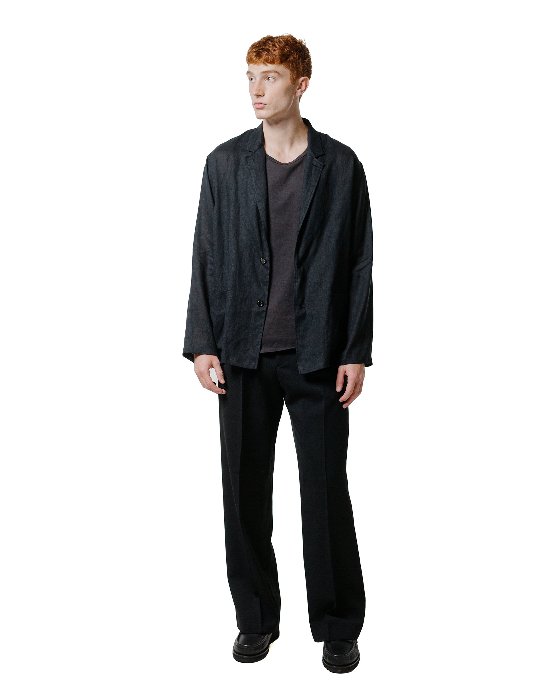 lost & found Sunflower Sunflower Wide Pleated Trouser Black