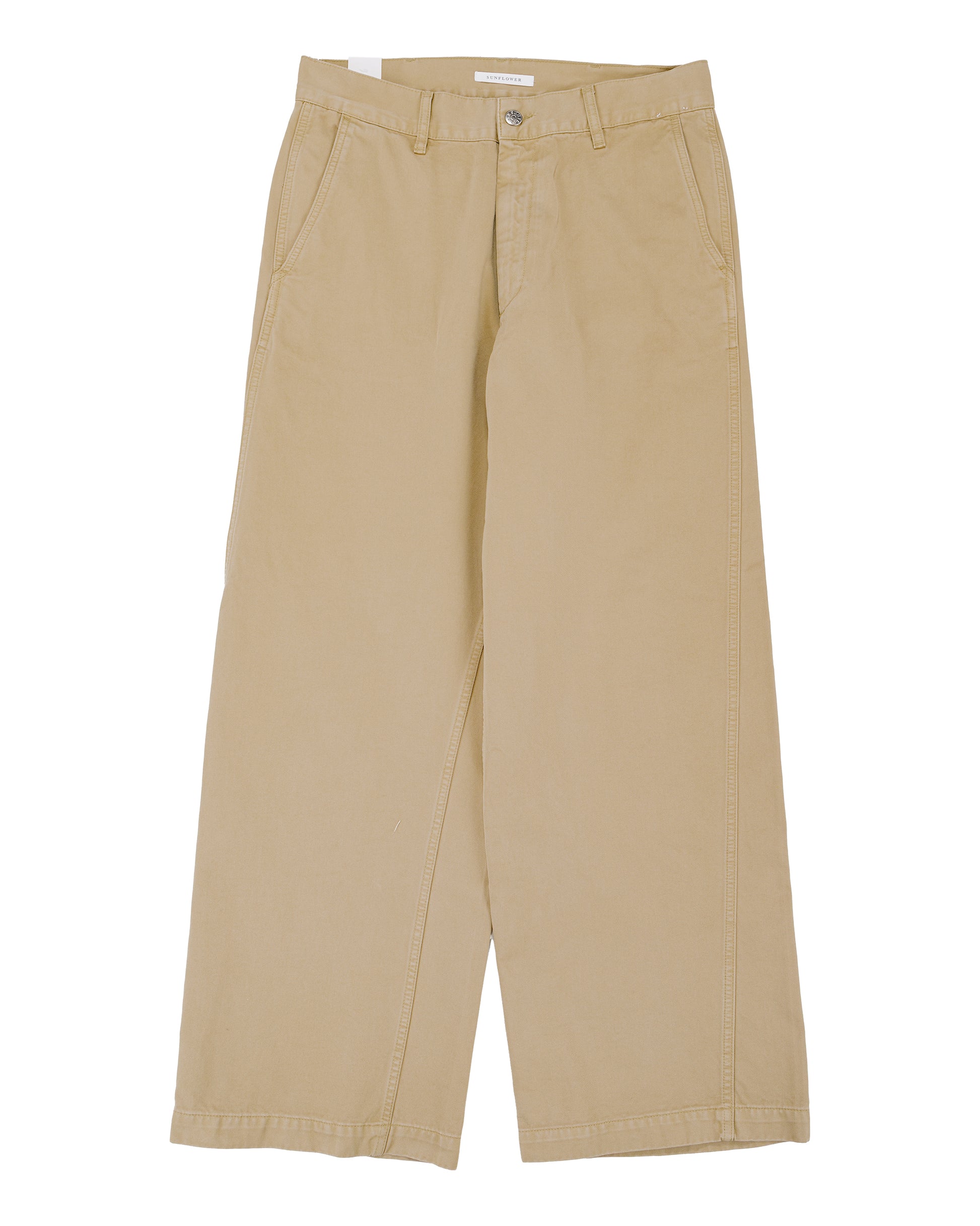 lost & found Sunflower Sunflower Wide Twist Chino Khaki