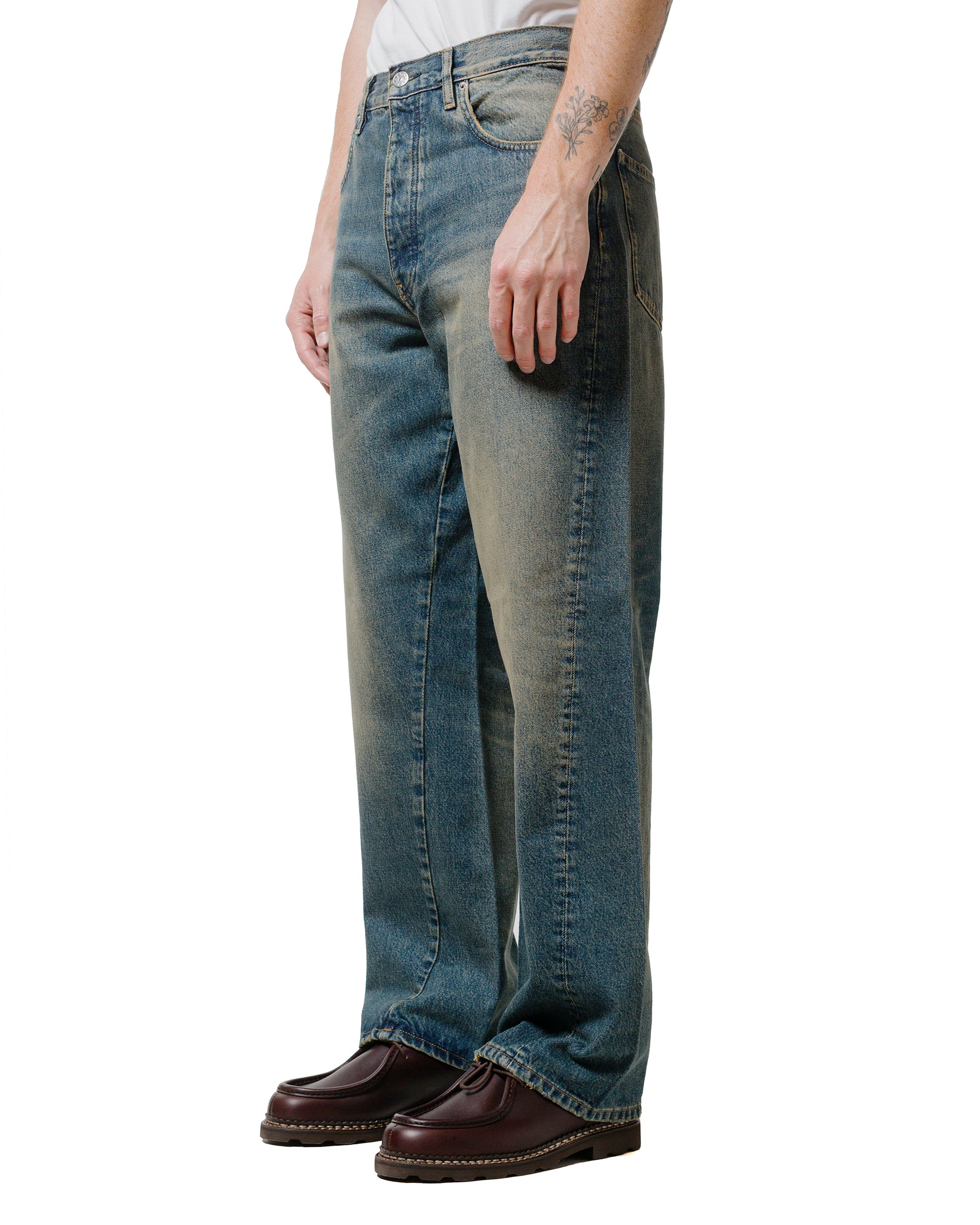 lost & found Sunflower Sunflower Wide Twist Dirty Blue