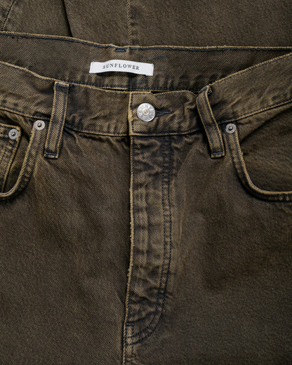 lost & found Sunflower Sunflower Wide Twist Overdyed Black Khaki