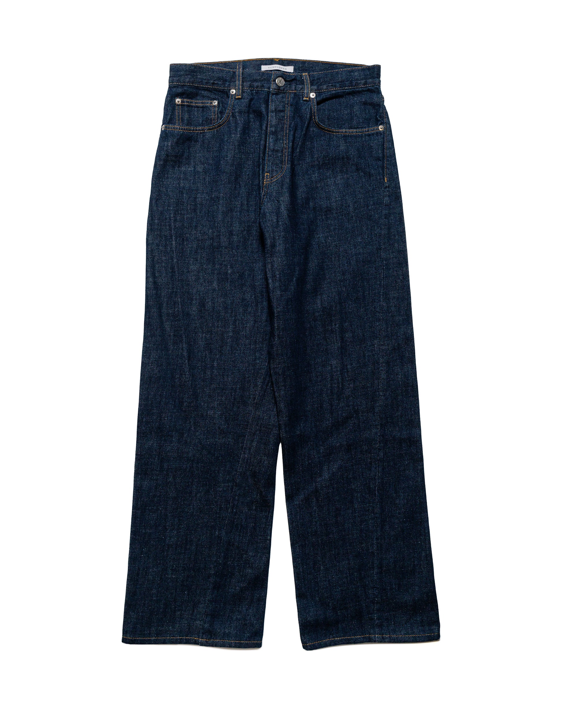 lost & found Sunflower Sunflower Wide Twist Simple Rinse Blue