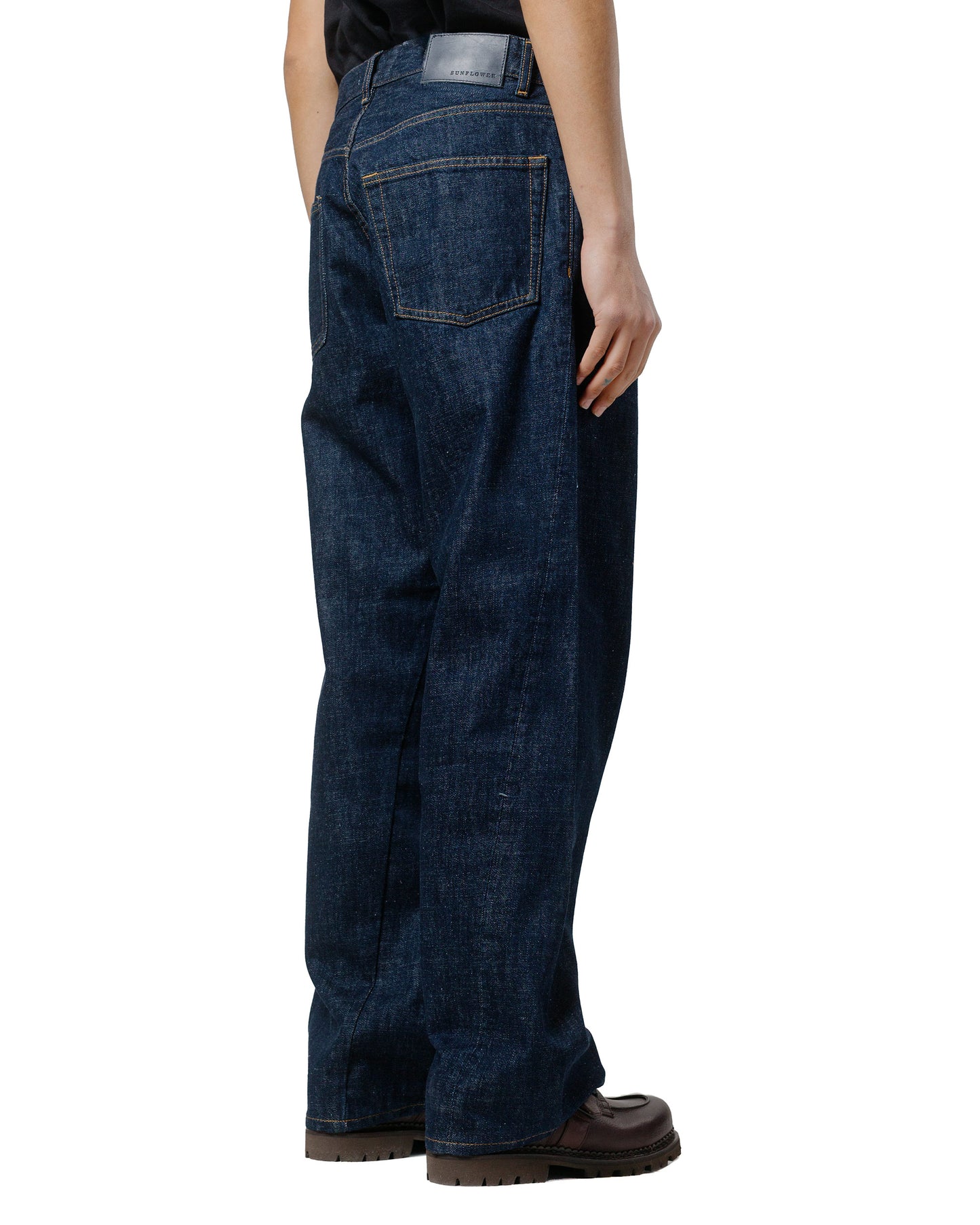lost & found Sunflower Sunflower Wide Twist Simple Rinse Blue