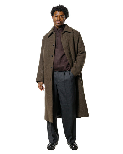 lost & found Sunflower Sunflower Wool Half Zip Brown