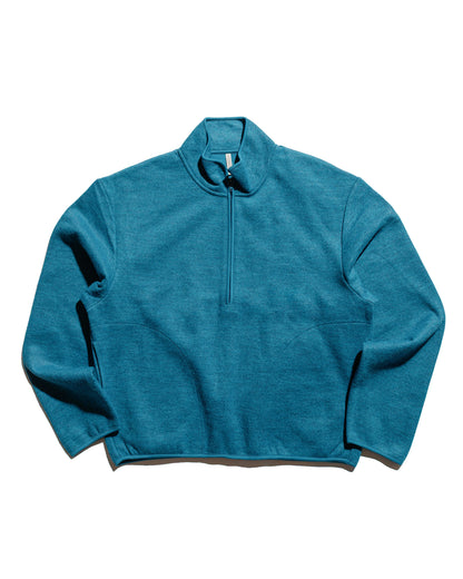 lost & found Sunflower Sunflower Wool Half Zip Ice Blue