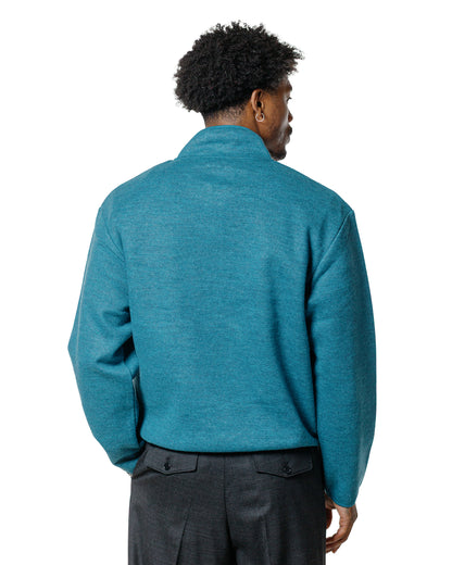 lost & found Sunflower Sunflower Wool Half Zip Ice Blue