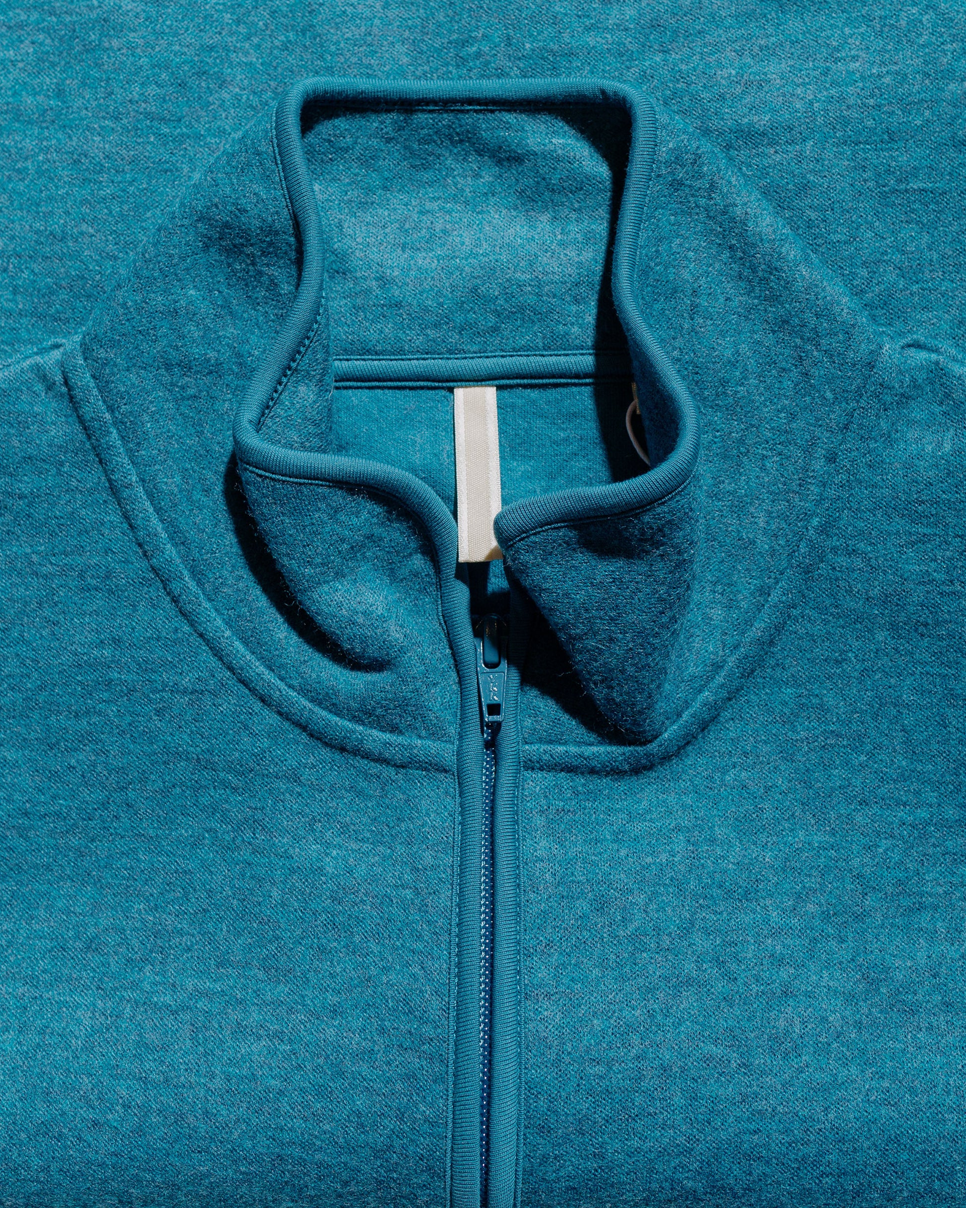 lost & found Sunflower Sunflower Wool Half Zip Ice Blue