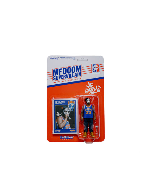 lost & found Super7 Super7 MF DOOM ReAction Wave 3 NYC w/ Trading Card