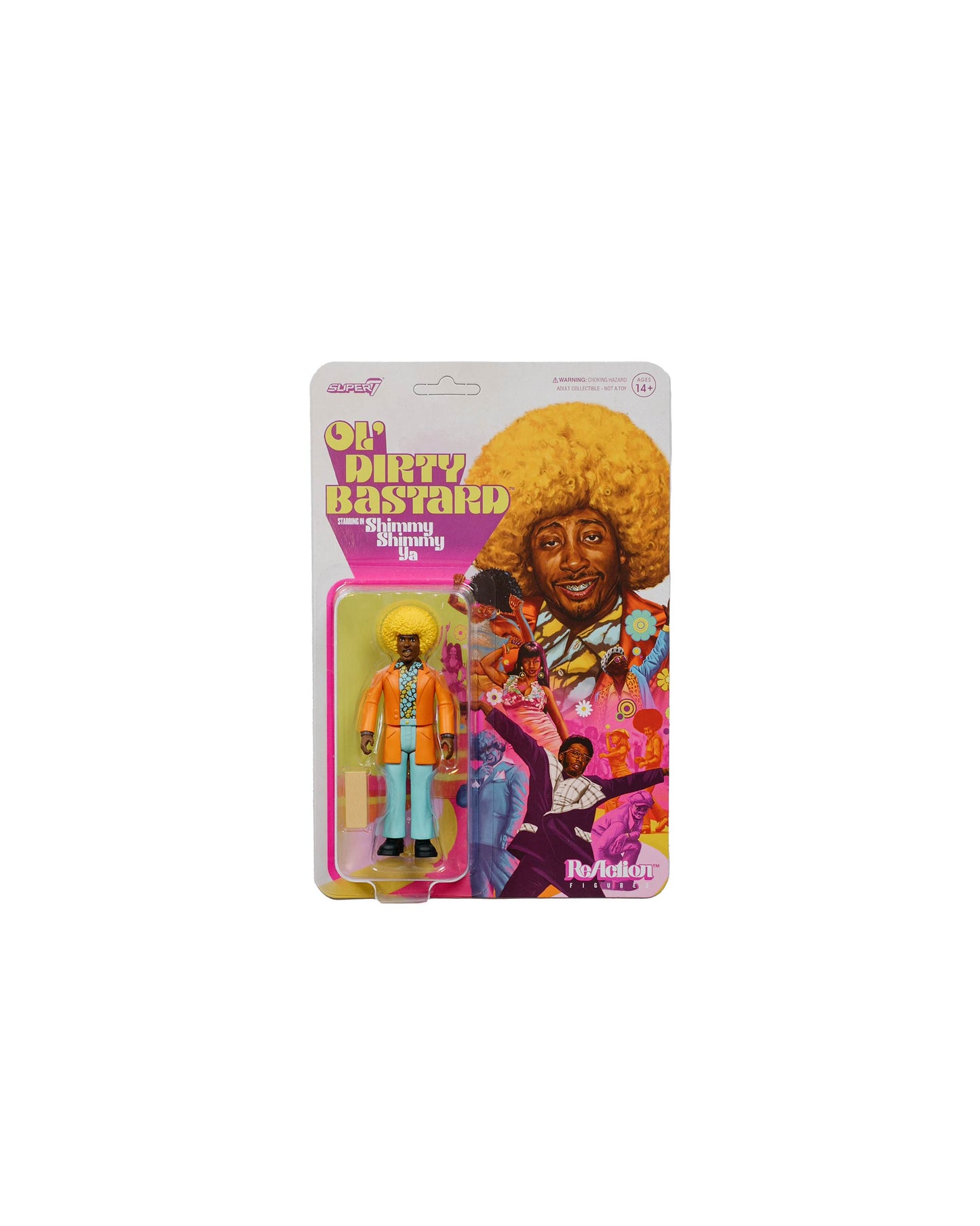 lost & found Super7 Super7 ODB ReAction Figure Wave 3 'Shimmy Shimmy Ya'