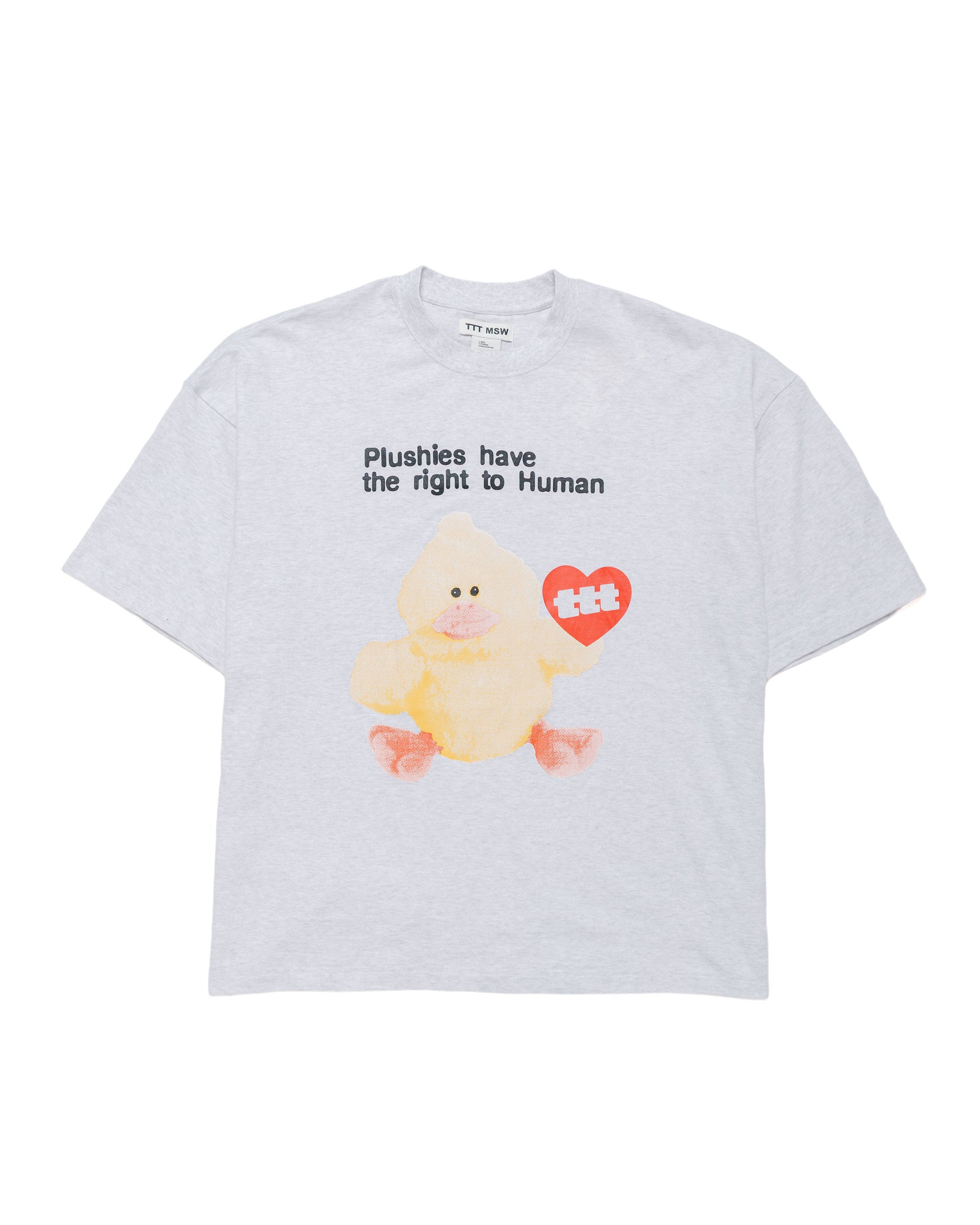 lost & found TTT MSW TTT MSW Chick Tee Grey