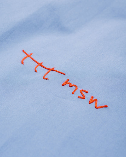 TTT MSW Regular Collar Shirt Blue