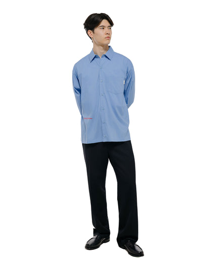 TTT MSW Wool Straight Slacks Black