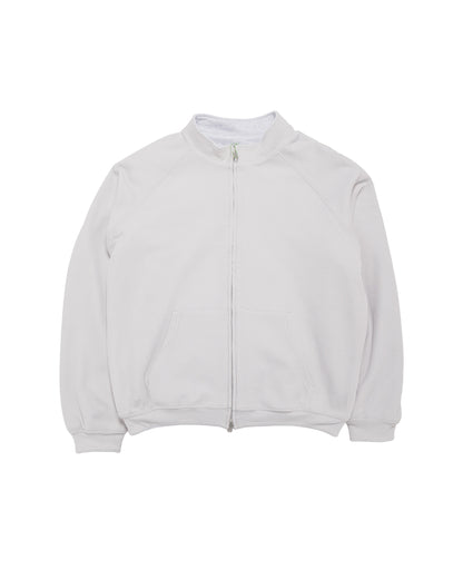 TTT MSW Zip Up Crew Neck Sweat Ash