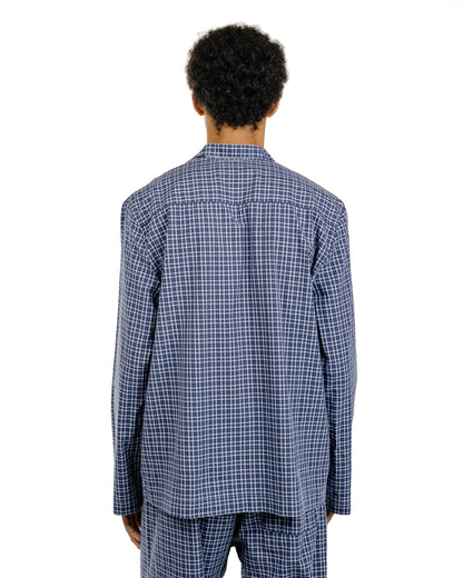 lost & found TEKLA Tekla Fine Twill Pyjama Shirt Lanegan Checks