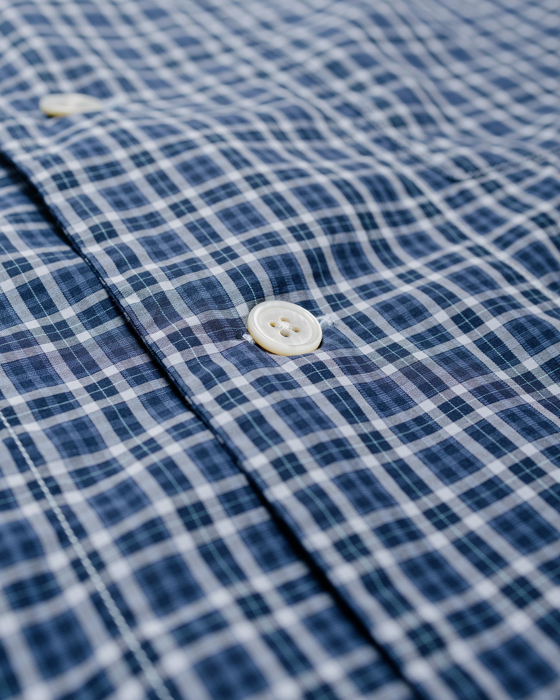 lost & found TEKLA Tekla Fine Twill Pyjama Shirt Lanegan Checks