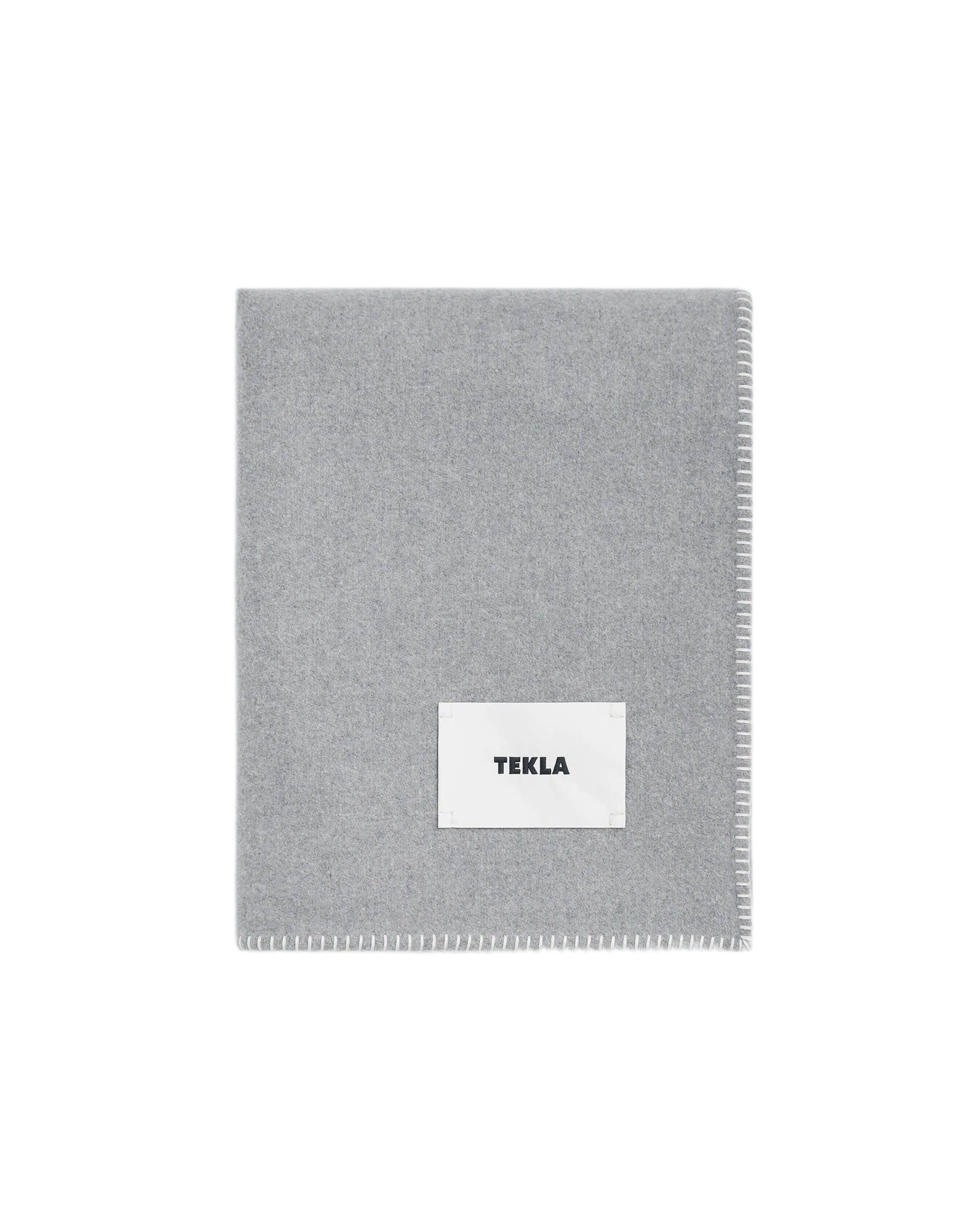 lost & found TEKLA Tekla Lambswool Blanket Ash