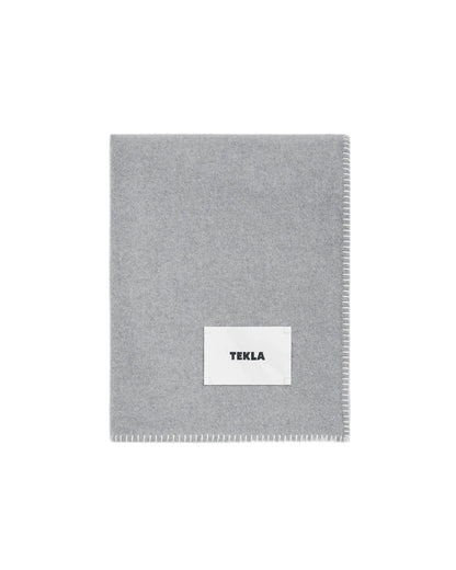 lost & found TEKLA Tekla Lambswool Blanket Ash