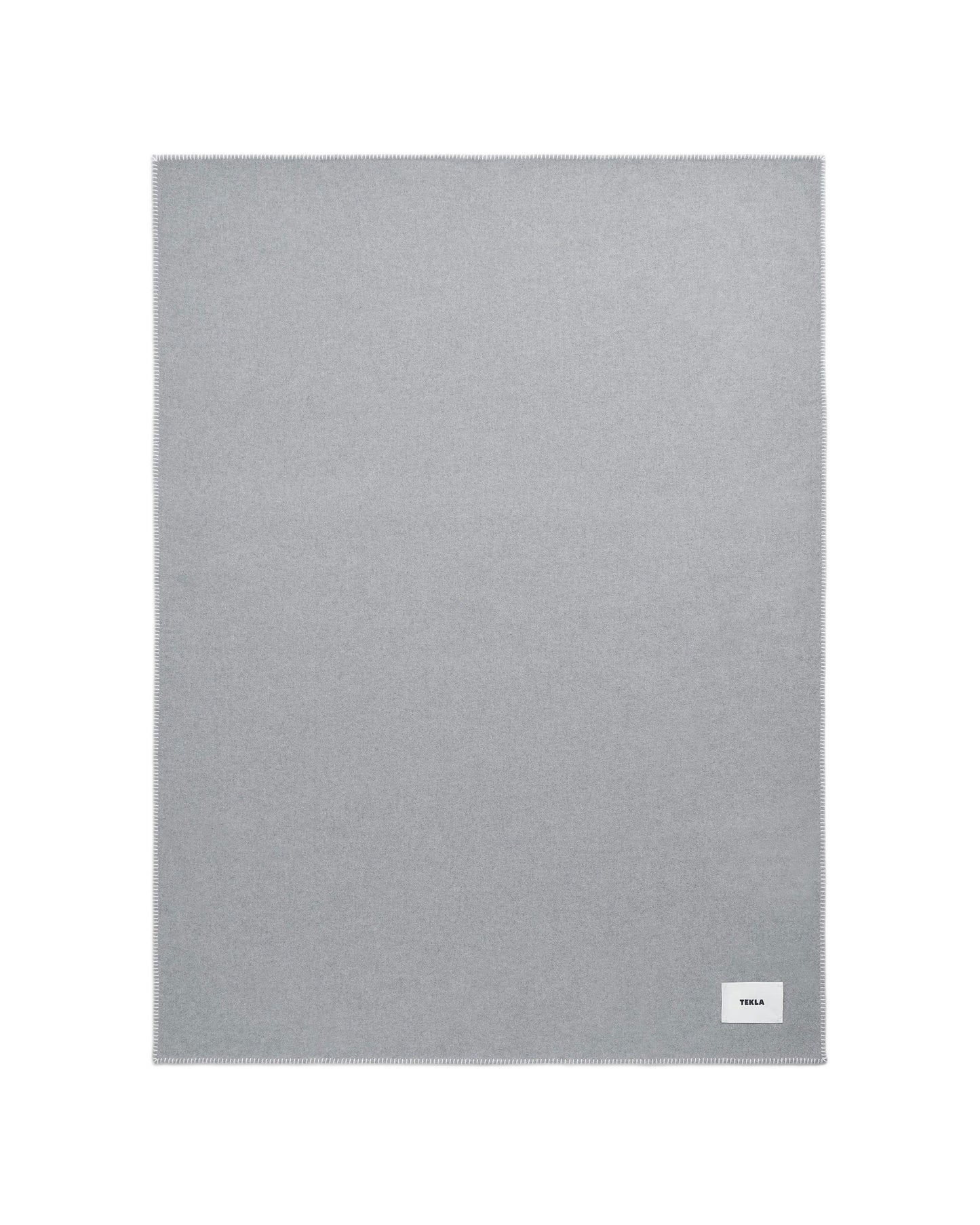 lost & found TEKLA Tekla Lambswool Blanket Ash
