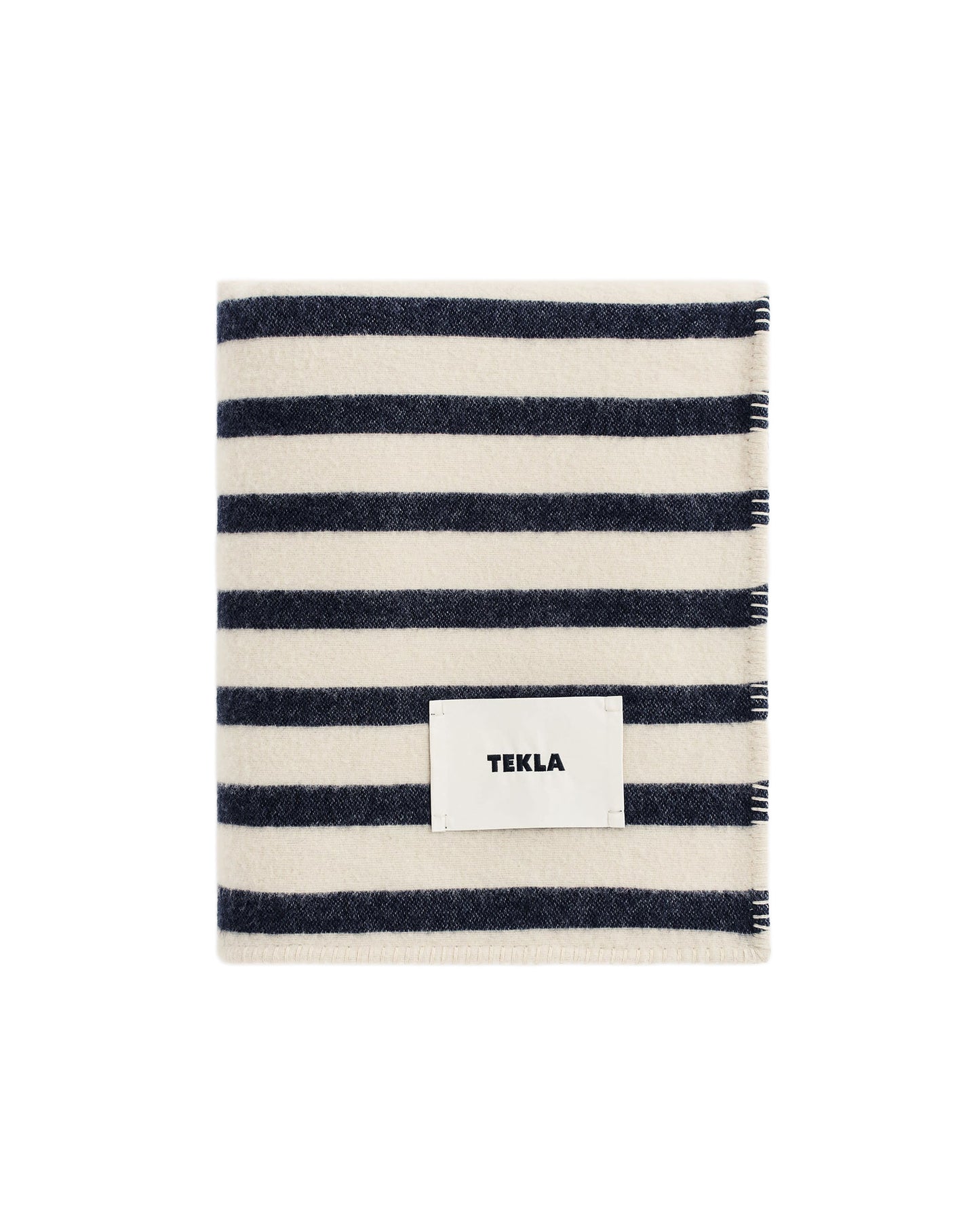 lost & found TEKLA Tekla Lambswool Blanket Magpie Stripes