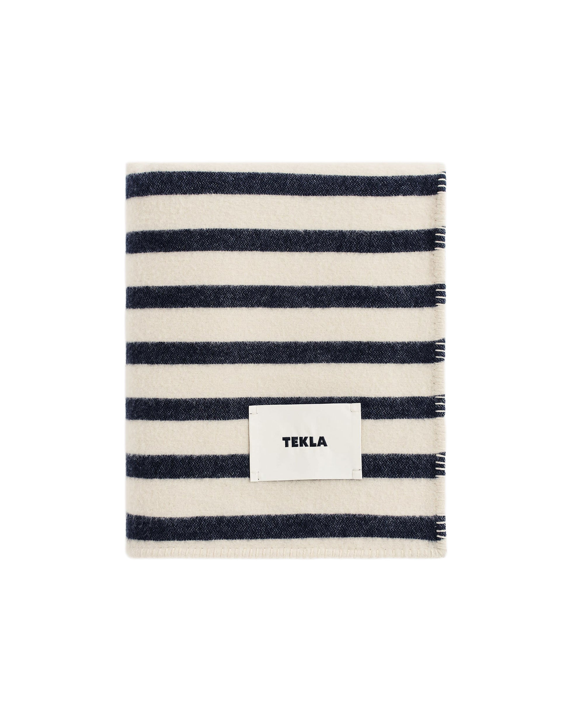 lost & found TEKLA Tekla Lambswool Blanket Magpie Stripes