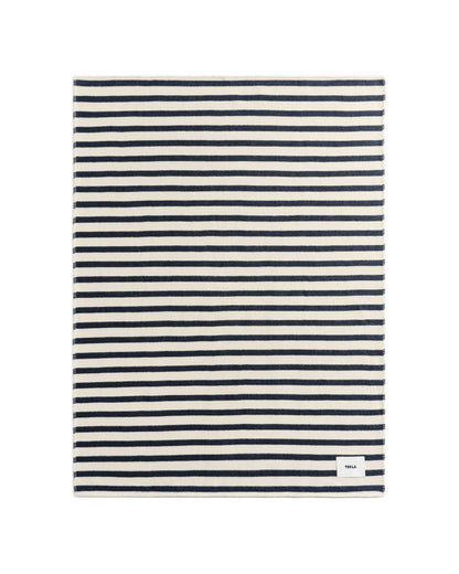lost & found TEKLA Tekla Lambswool Blanket Magpie Stripes