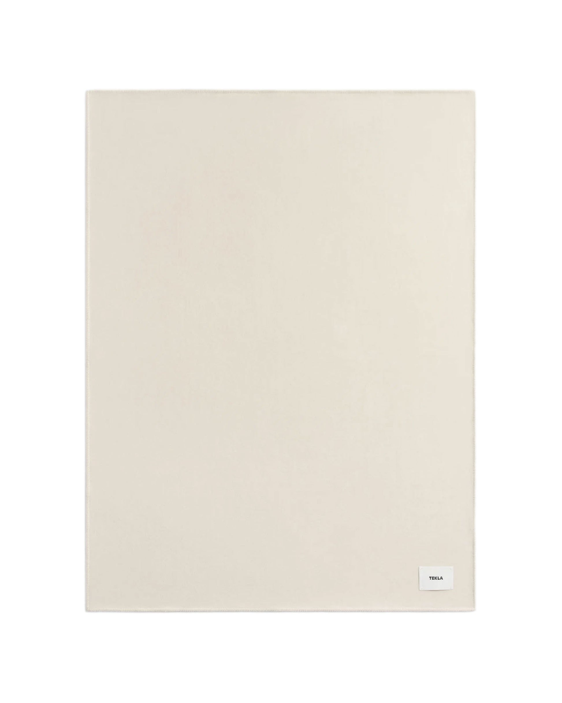 lost & found TEKLA Tekla Lambswool Blanket Snow