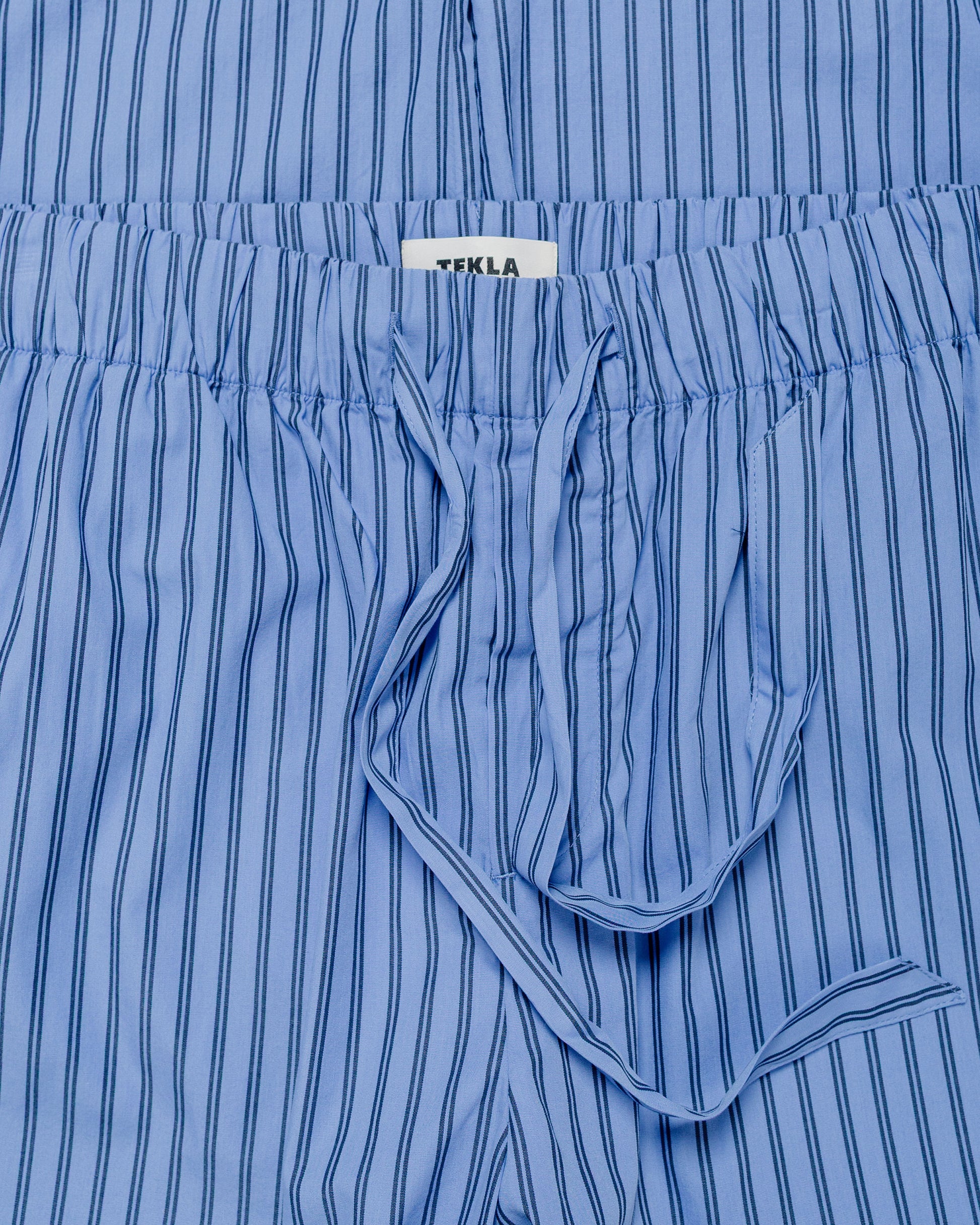 lost & found TEKLA Tekla Poplin Pyjama Pants Boro Stripes