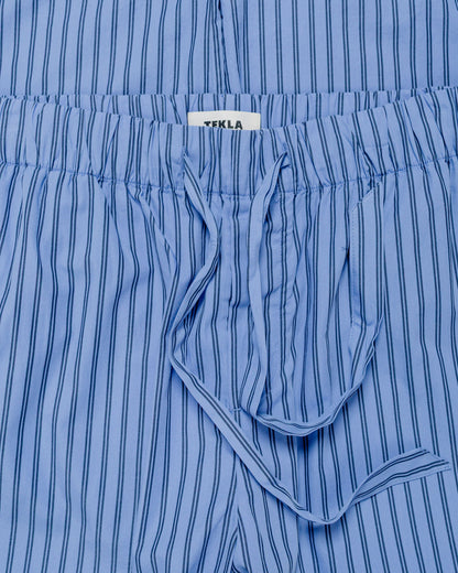 lost & found TEKLA Tekla Poplin Pyjama Pants Boro Stripes