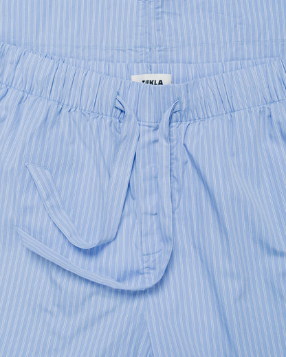 lost & found TEKLA Tekla Poplin Pyjama Pants Pin Stripes