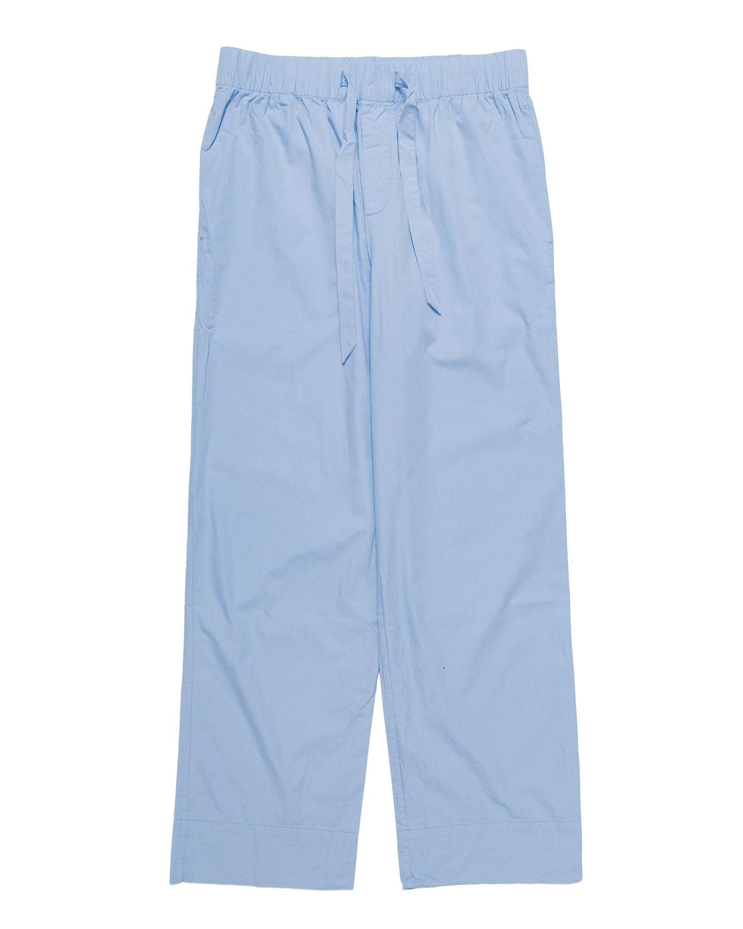 lost & found TEKLA Tekla Poplin Pyjama Pants Shirt Blue