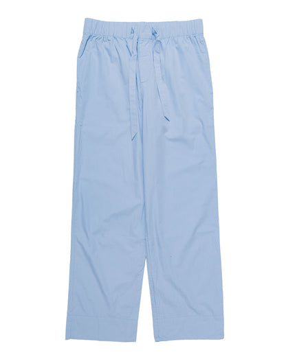 lost & found TEKLA Tekla Poplin Pyjama Pants Shirt Blue