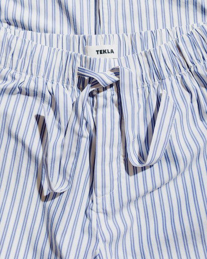 lost & found TEKLA Tekla Poplin Pyjama Pants Skagen Stripes