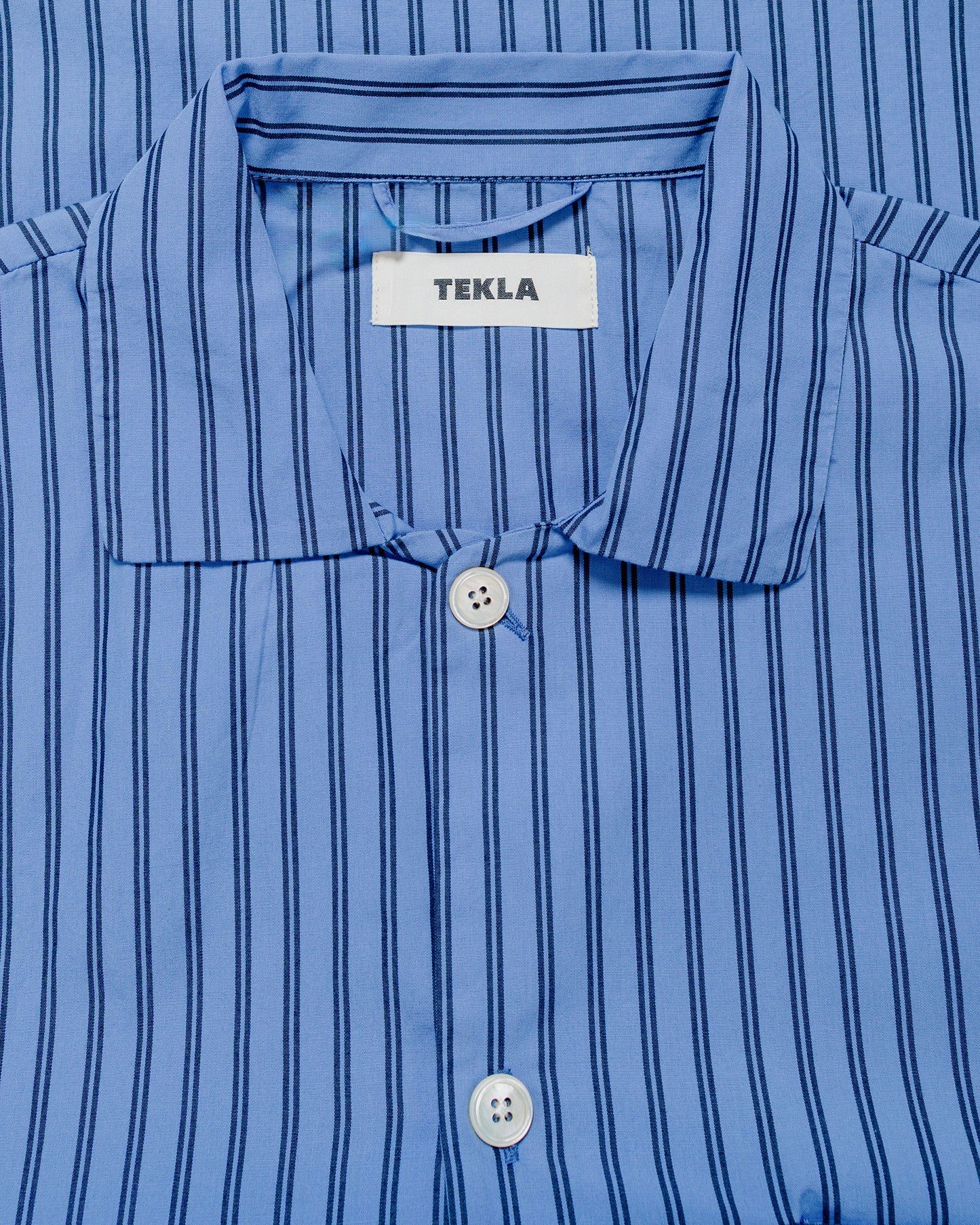 lost & found TEKLA Tekla Poplin Pyjama Shirt Boro Stripes