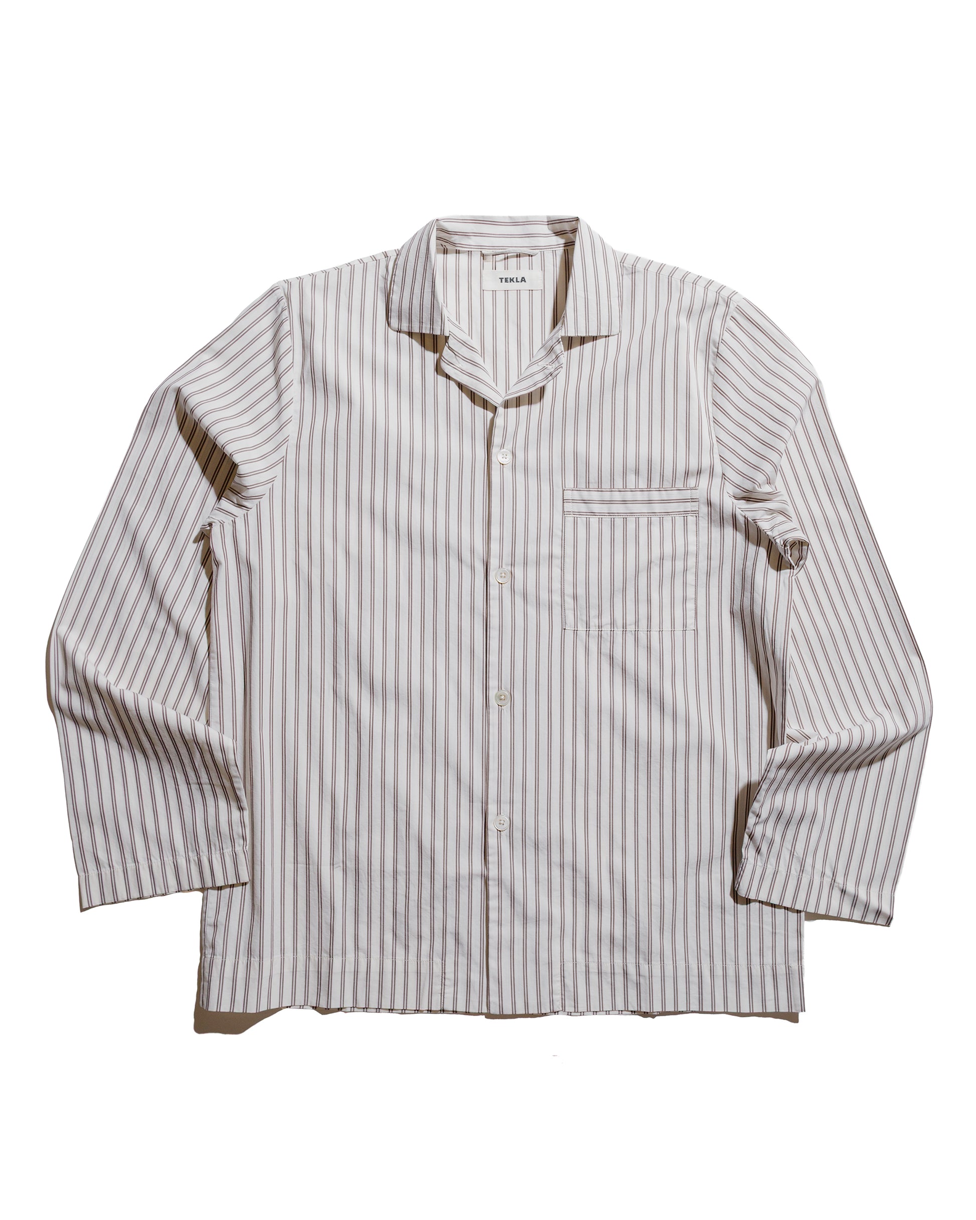 lost & found TEKLA Tekla Poplin Pyjama Shirt Hopper Stripes