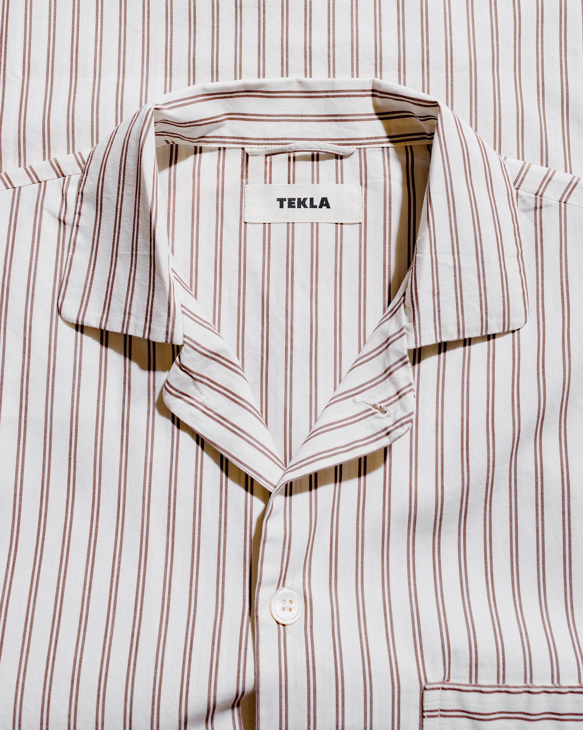 lost & found TEKLA Tekla Poplin Pyjama Shirt Hopper Stripes