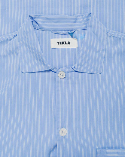 lost & found TEKLA Tekla Poplin Pyjama Shirt Pin Stripes