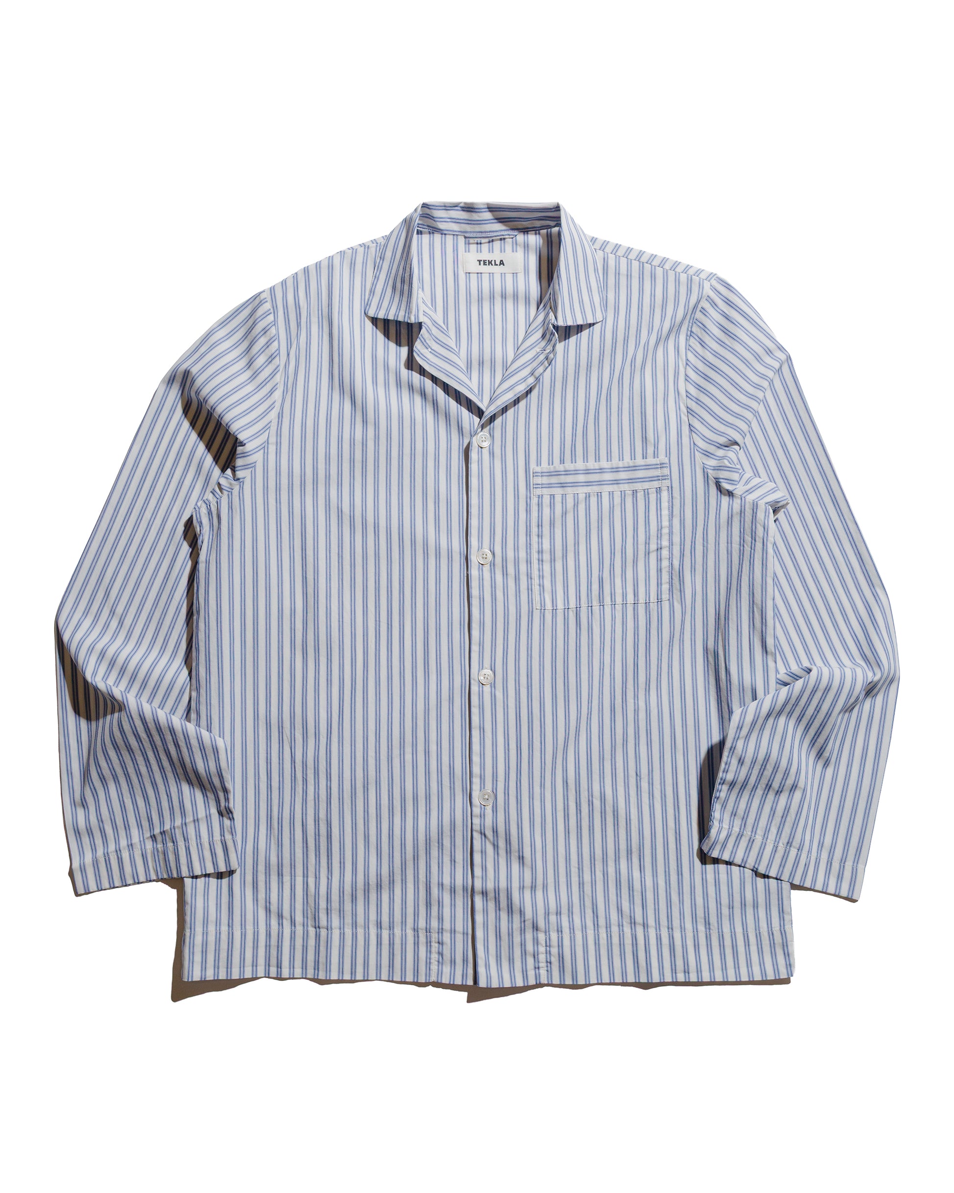 lost & found TEKLA Tekla Poplin Pyjama Shirt Skagen Stripes