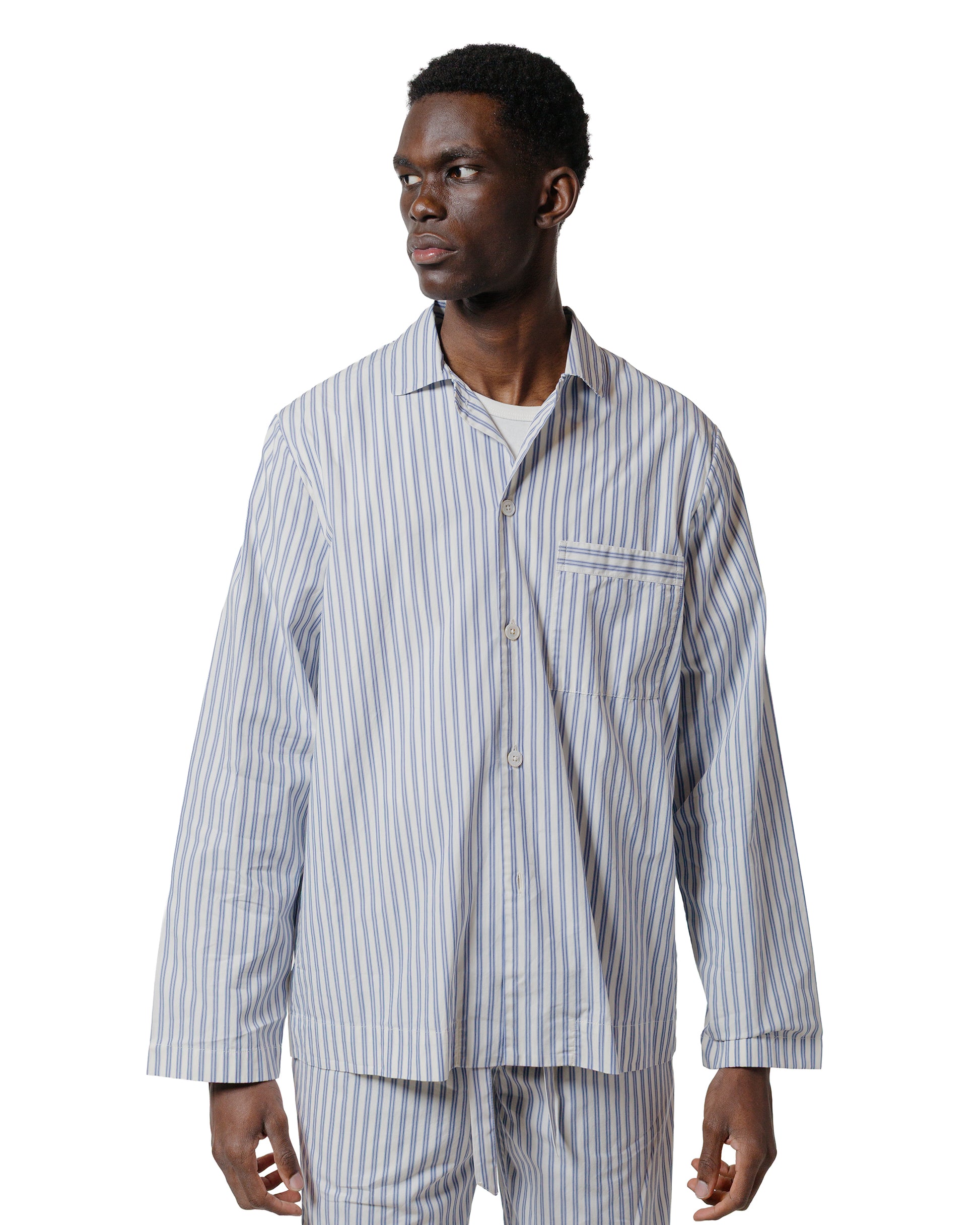 lost & found TEKLA Tekla Poplin Pyjama Shirt Skagen Stripes