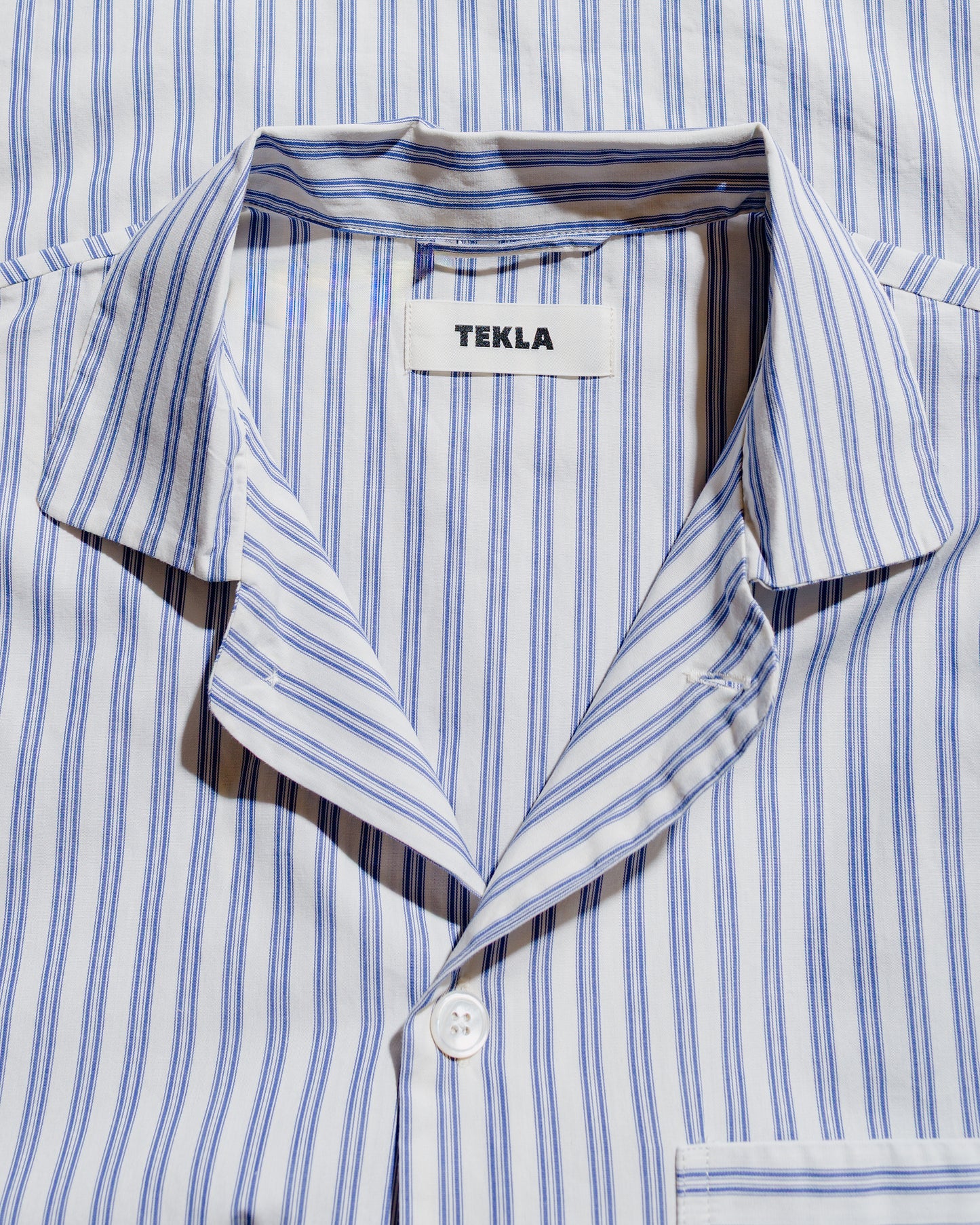 lost & found TEKLA Tekla Poplin Pyjama Shirt Skagen Stripes