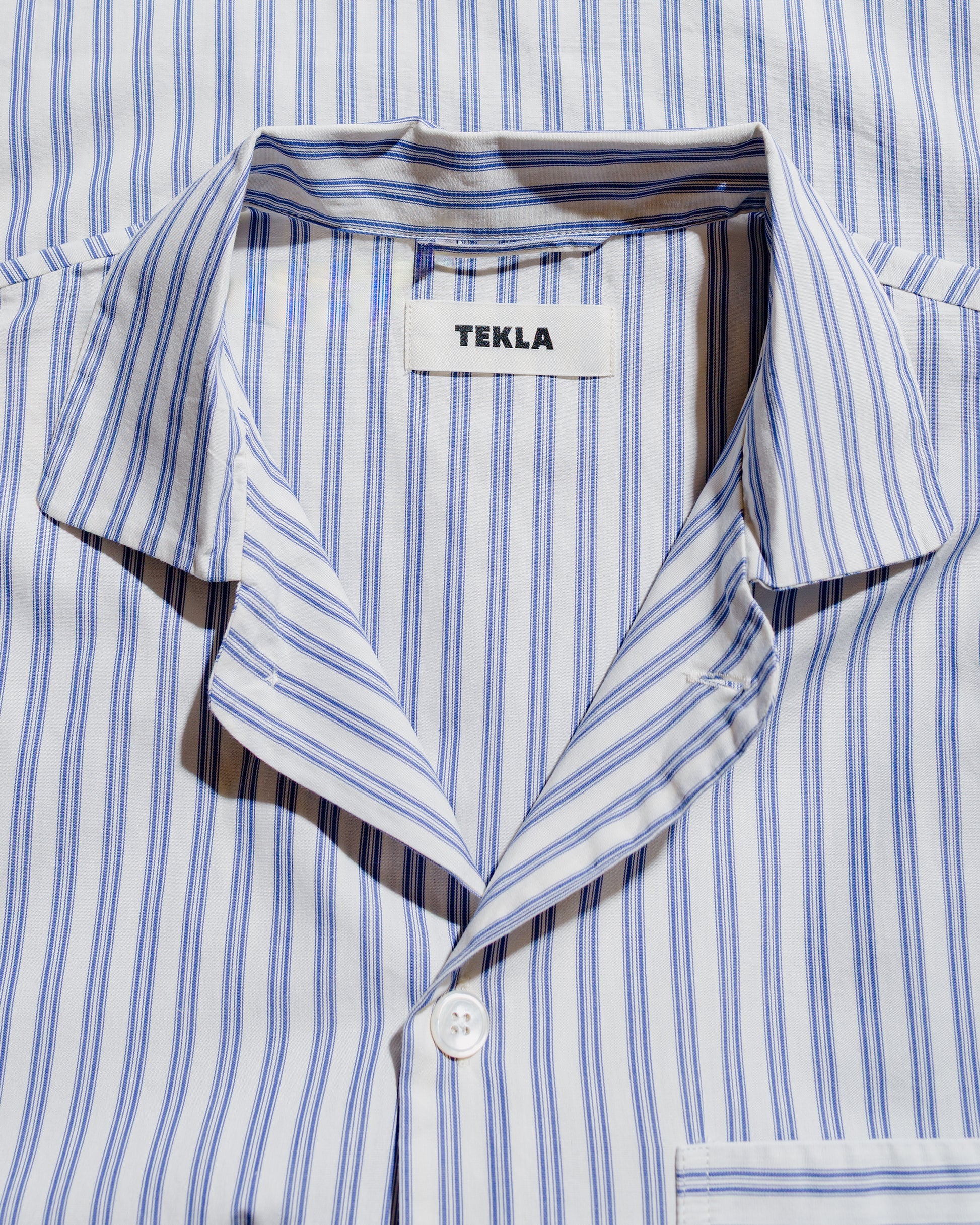 lost & found TEKLA Tekla Poplin Pyjama Shirt Skagen Stripes