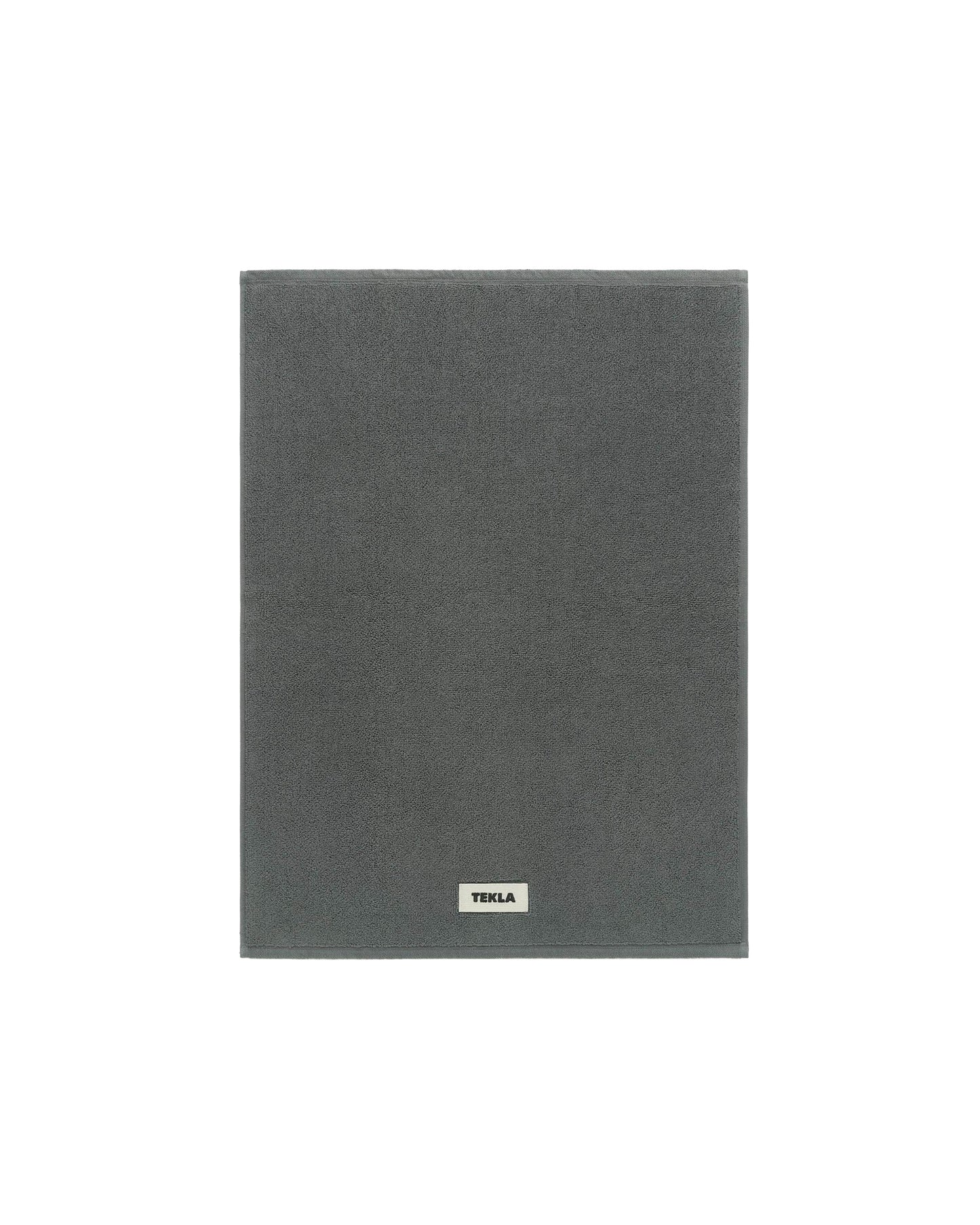 lost & found TEKLA Tekla Terry Bath Mat Charcoal Grey