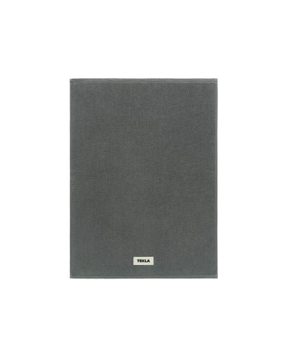 lost & found TEKLA Tekla Terry Bath Mat Charcoal Grey