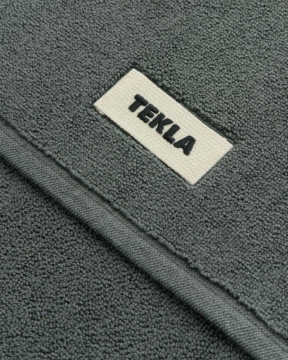 lost & found TEKLA Tekla Terry Bath Mat Charcoal Grey