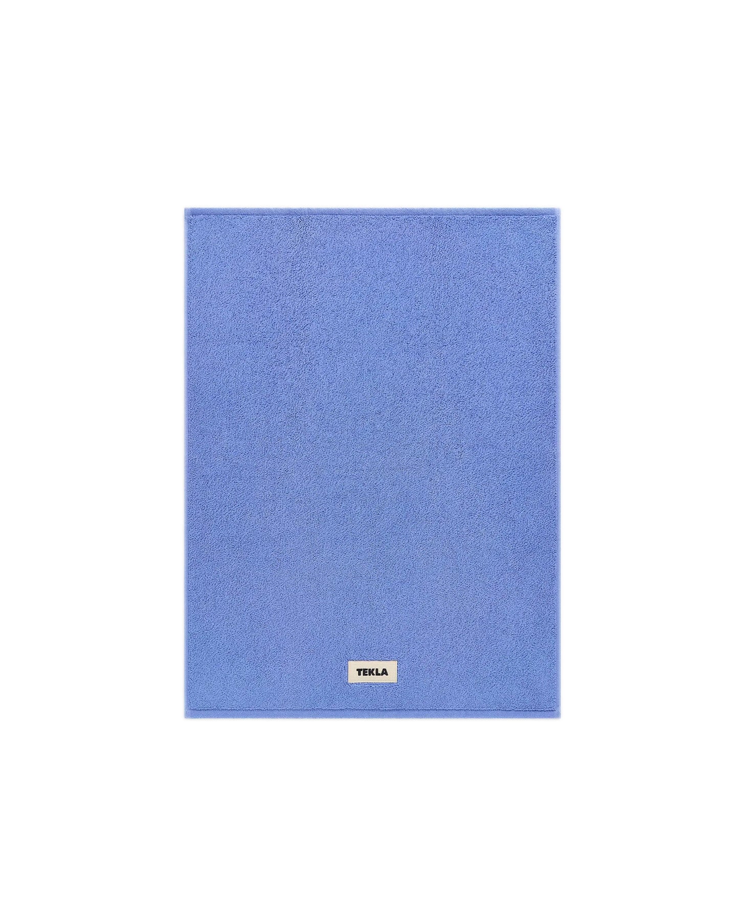 lost & found TEKLA Tekla Terry Bath Mat Clear Blue