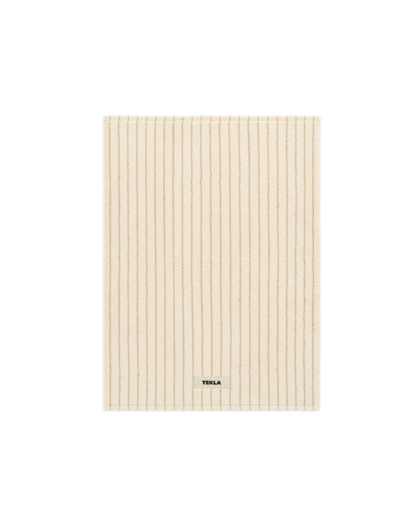 lost & found TEKLA Tekla Terry Bath Mat Sienna Stripes