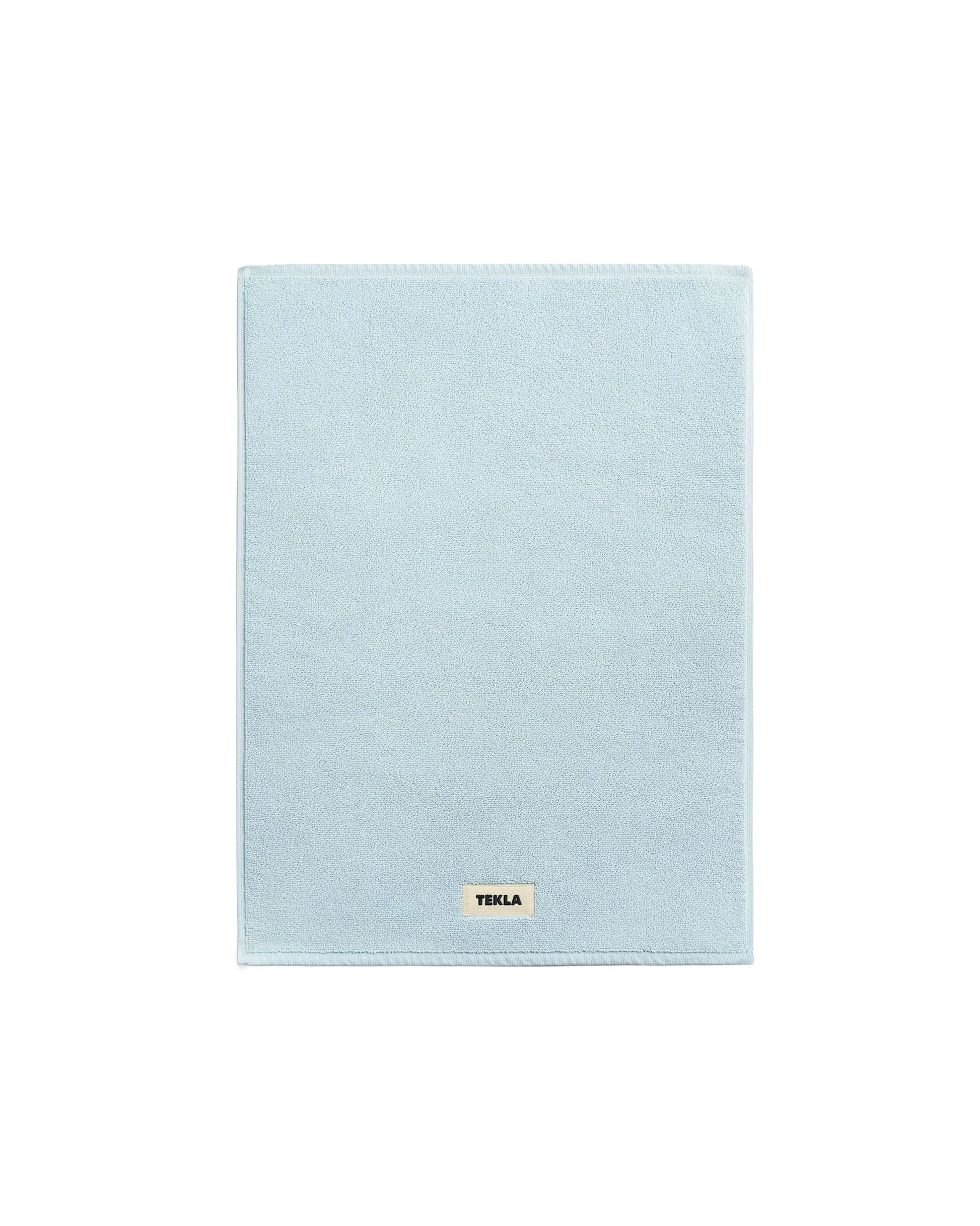 lost & found TEKLA Tekla Terry Bath Mat Sky Blue