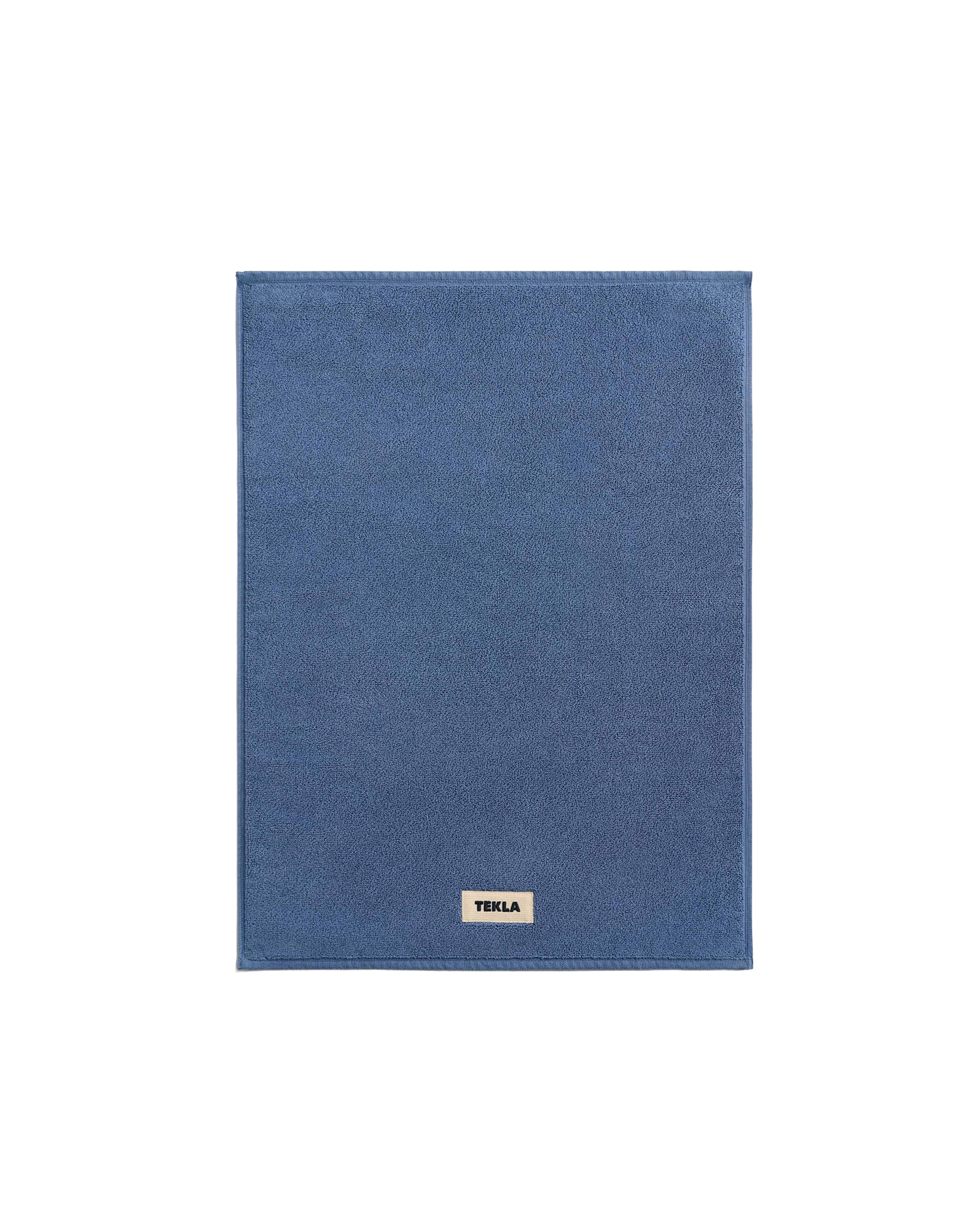 lost & found TEKLA Tekla Terry Bath Mat Storm Blue