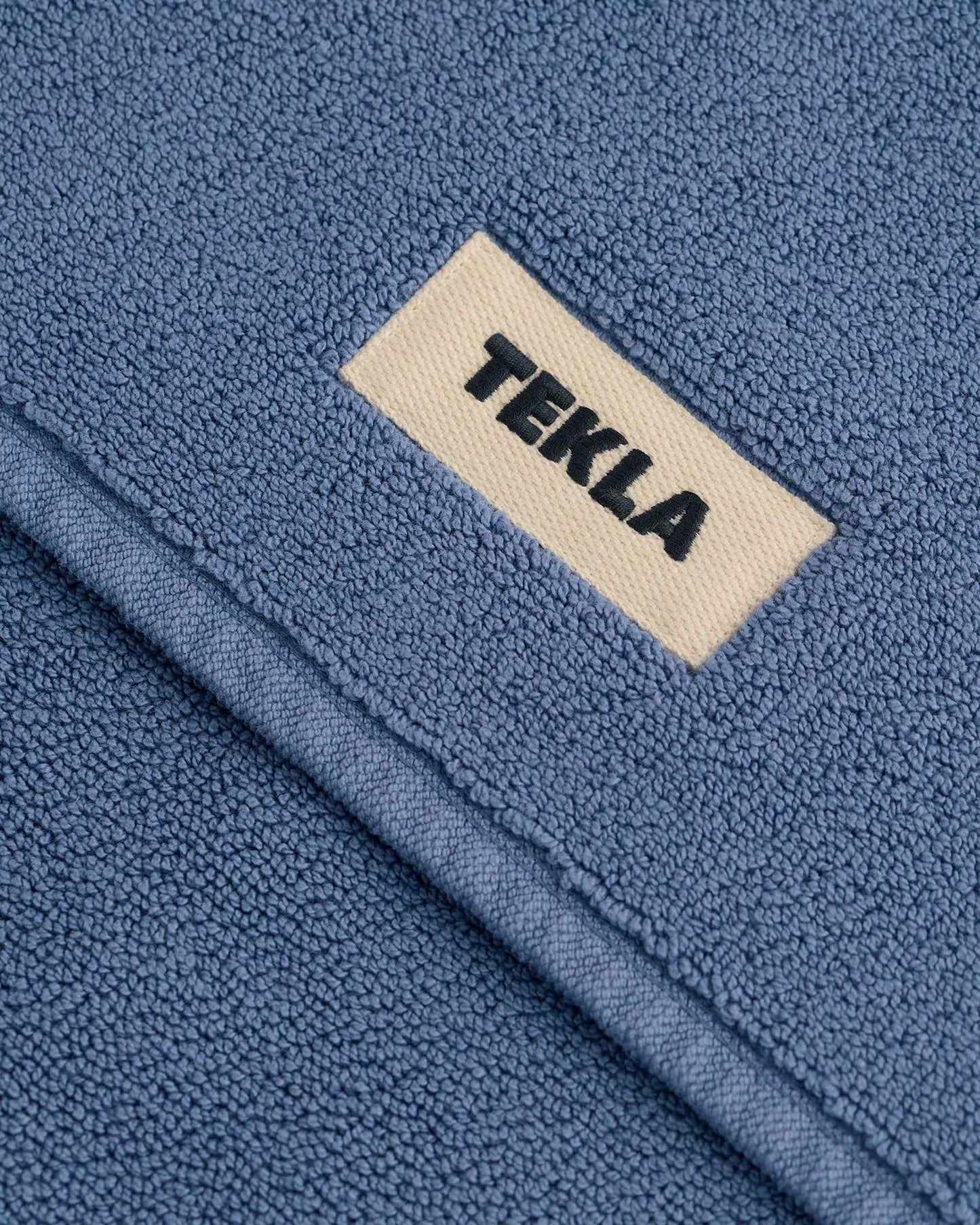 lost & found TEKLA Tekla Terry Bath Mat Storm Blue